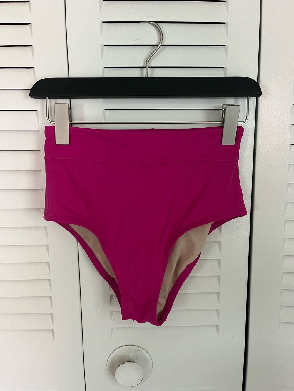 Kona Sol High-Waisted Fuchsia Bikini Bottoms